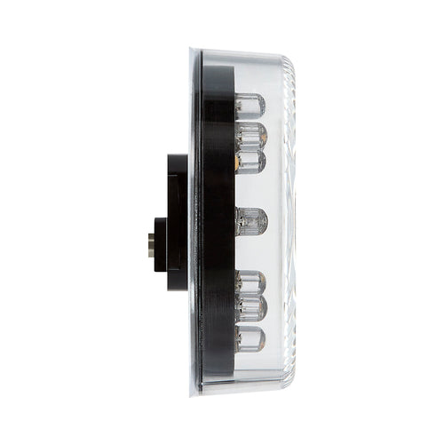 2.5" Round P2/P3 Clearance Marker Red Clear Lens