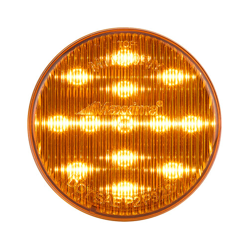 2.5" Round P2/P3 Clearance Marker Amber