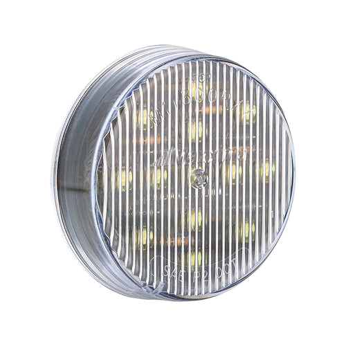 2.5" Round P2/P3 Clearance Marker Amber Clear Lens