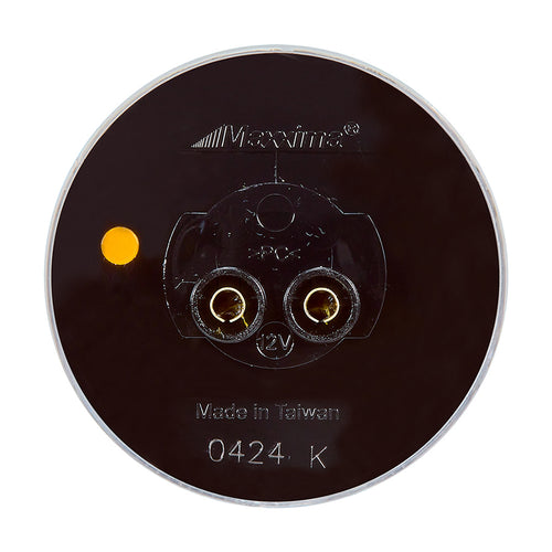 2 1/2" Round Amber Clear Lens Vantage Series Maxxima