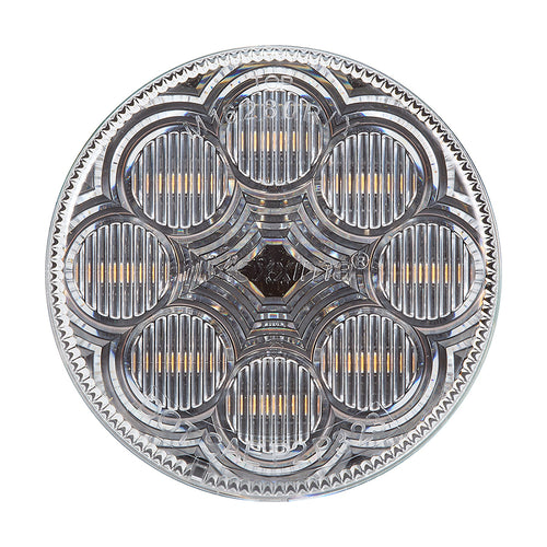 2 1/2" Round Amber Clear Lens Vantage Series Maxxima