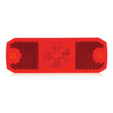 1 5/8" X 4.5" Clearance Marker Red Reflector