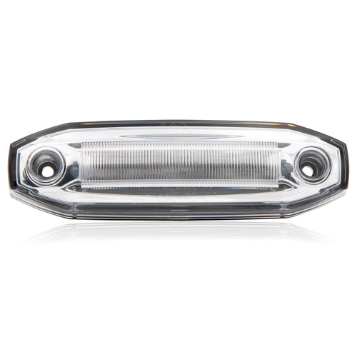 Clearance Marker Red Clear Lens and Ground Light