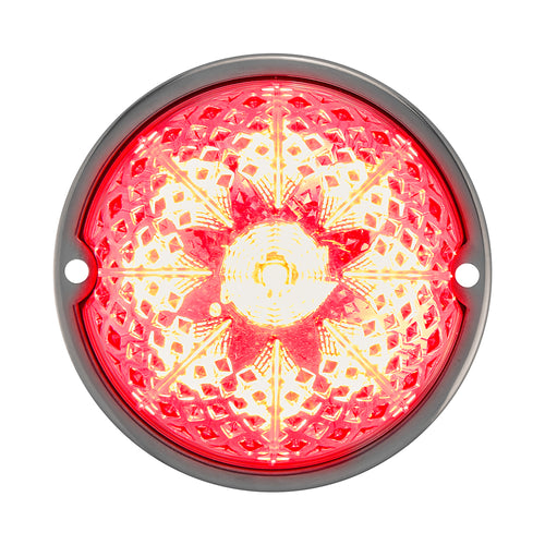 Maxxima Watermelon Clearance Marker, Red Clear Lens