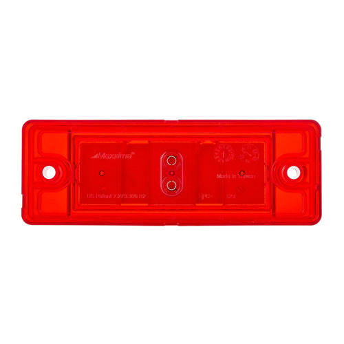 2" x 6" Super Bright Red Combination Clearance Marker Maxxima
