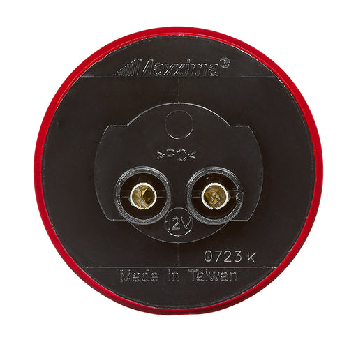 2” Round Red/Red Clearance Marker Light Maxxima