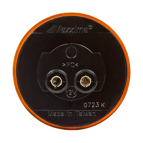 2" Round Amber Clearance Marker