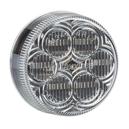 2" Round Amber Clear Clearance Marker