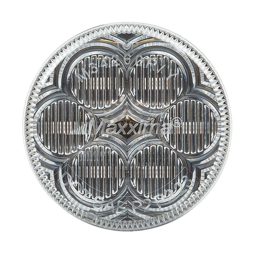 2" Round Amber Clear Clearance Marker