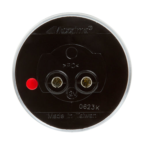 2" Round Amber Clear Clearance Marker