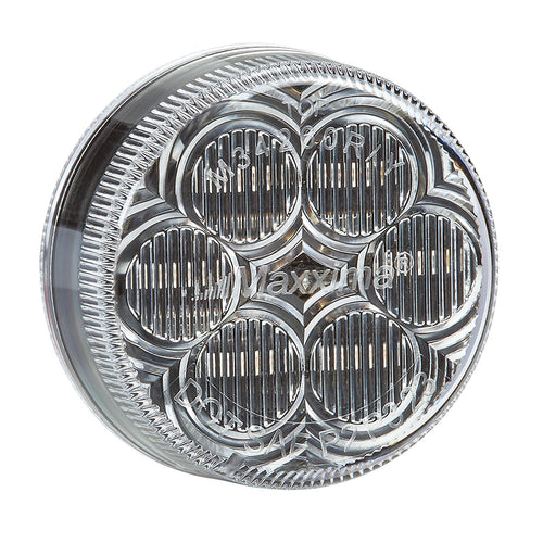 2" Round Amber Clear Clearance Marker