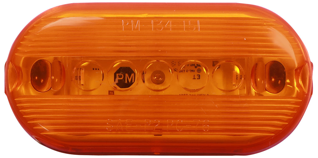 Peterson PC-Rated Clearance/Side Marker Light LED Amber .180 Bullets 1