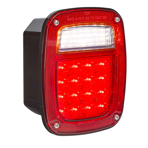 Three-Stud LED Box Style Multi-Function Light Stop Tail Turn / Back Up