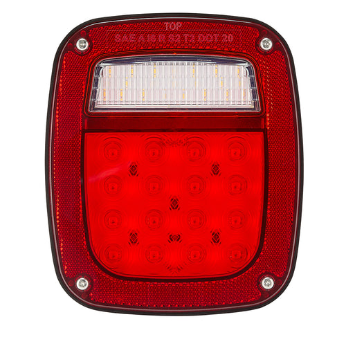 Three-Stud LED Box Style Multi-Function Light Stop Tail Turn / Back Up