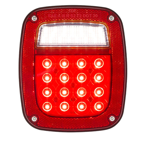 Three-Stud LED Box Style Multi-Function Light Stop Tail Turn / Back Up