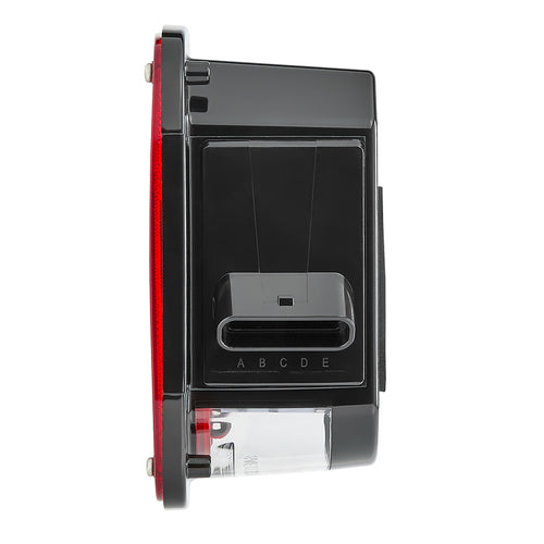 Three-Stud LED Box Style Multi-Function Light Stop Tail Turn / Back Up with LED License Light