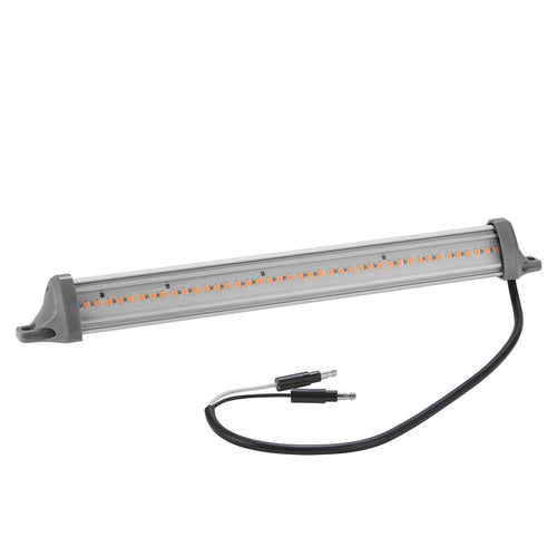 Maxxima Undercarriage Surface Mount Light, Amber Clear Lens, 13"