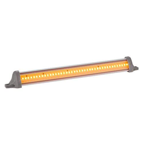 Maxxima Undercarriage Surface Mount Light, Amber Clear Lens, 13"