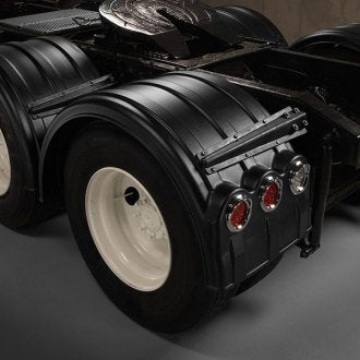 Minimizer Black w/ Lightbox 19.5" Dual Tires Fender Plastic Tires (445 or 455)( Each )