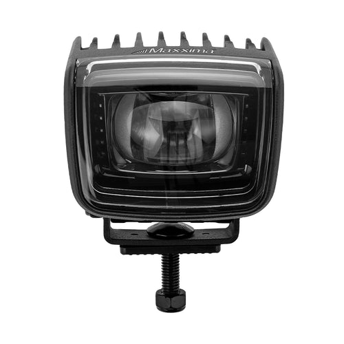 Maxxima Boundary Lamp - Red Clear Lens - Straight Beam