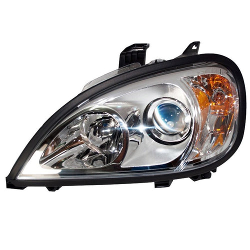 Headlight Freightliner Columbia Chrome Projector (Pair) Diver Side/Passenger Side
