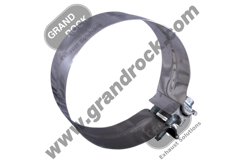 Clamp, 6" S.Steel Pre-Form