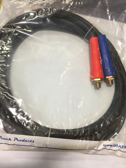 Straight 12’ Hose/Rubber W/Fitting,W/O Handle  Red/Blue