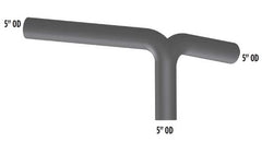 5” 90º Y Pipe fits Freightliner Columbia & Coronado (Modern Style)