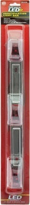 Red identification light bar, single wire, self grounding, clam