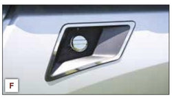 DEF Filler Bezel Trim For Trucks With Fairings Fits Kenworth T680 / T880