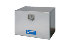 Merritt Aluminum Toolbox 24 (H) × 24 (D) × 30 (L) in Bright Finish Door Single Door