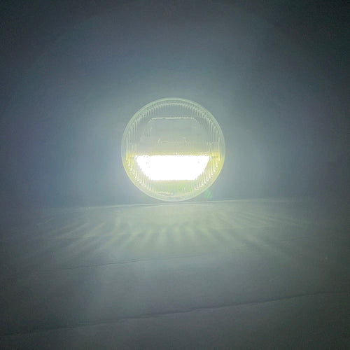 Classic Tech Series 7” Replacement LED Headlight with RGB Accent - Single