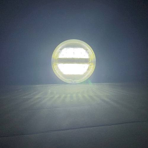 Classic Tech Series 7” Replacement LED Headlight with RGB Accent - Single