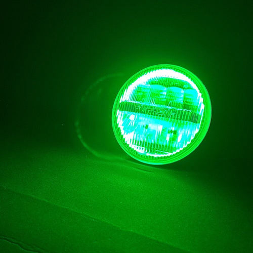 Classic Tech Series 5.75” Replacement LED Headlight with RGB Accent - Single