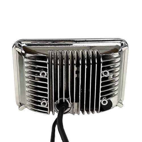 Classic Tech Series 4x6” Replacement LED Headlight with RGB Accent - Single