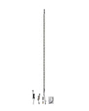 4 Foot RGB Glow Stixxs Whip Light CB Antenna Kit - Single