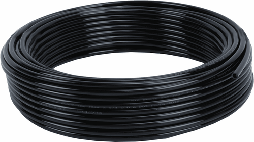 1/4" Black Nylon Hose By Foot (25' Roll)