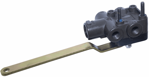 Height Control Valve, Barksdale Style Normally Open Dump Valve, Tractor Chassis, 1/4" NPT Ports
