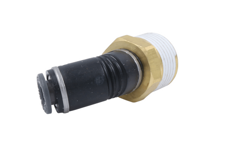 45° 1/4” X 1/4 “ Swivel Male Elbow Composite Push Lock Fittings - Nylon Tubing