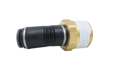 45° 1/4” X 1/4 “ Swivel Male Elbow Composite Push Lock Fittings - Nylon Tubing