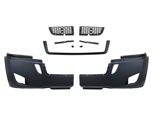 Complete Bumper Kit, W/ Fog Light Fits Freightliner Cascadia (2018 -2024)