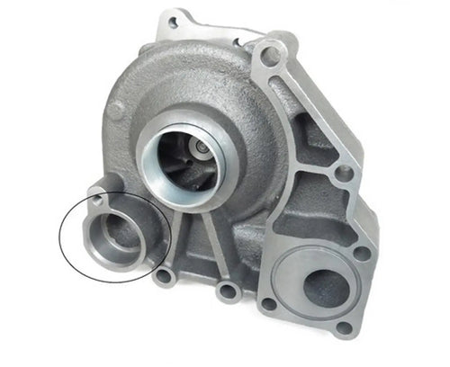 Water Pump Kit Cummins Engine ISX Application Flushed mount application please note EGR mount surface is plane (not step mount)