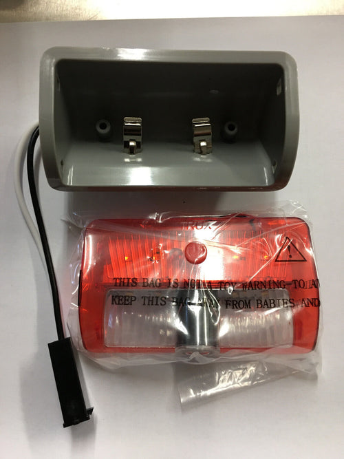 Trux Rectangle USA Flag Projector LED Door Light For Kenworth/Peterbilt Driver Side 13 Diodes