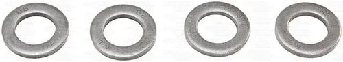 Suspension - Leaf Spring Axle U-Bolt Kit U Bolt Kit/Assembly Dim (A) 7/8, Dim (B) 4 1/16, Dim (C) 16 1/4