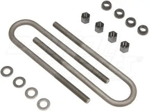 Suspension - Leaf Spring Axle U-Bolt Kit U Bolt Kit/Assembly Dim (A) 7/8, Dim (B) 3 1/16, Dim (C) 15 1/2