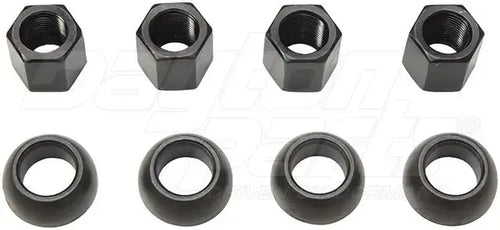 Suspension - Leaf Spring Axle U-Bolt Kit U Bolt Kit/Assembly Dim (A) 7/8, Dim (B) 3 1/16, Dim (C) 15 1/2