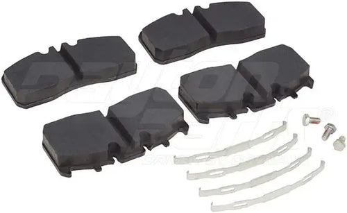 Disc Brake pad set - axle	1	Up to 28.6k, pad springs included - Fras-Le OE Equivalent