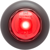 Red/clear 3/4" LED UNI-LIGHT W/GROMMET