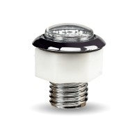 Trux 3/4" Round Twist On Red Marker to Blue Auxiliary LED Light with Reflector (1 Diode