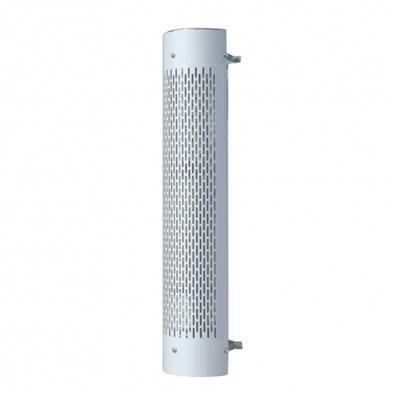 10" 270 Degree Stainless Exhaust Muffler Shield - Vertical Slot